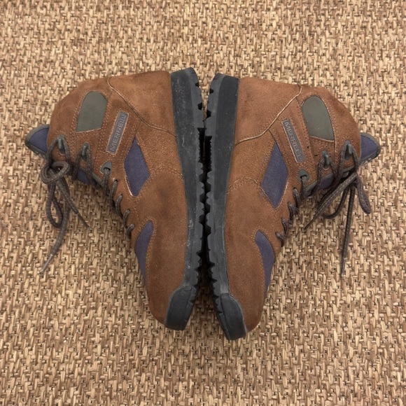 Vintage 90s Merrell Light Traveler + Deep Purple Hiking Boots - Picture 9 of 11